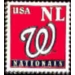 WASHINGTON NATIONALS STAMP PIN