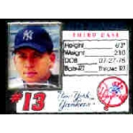 NEW YORK YANKEES ALEX RODRIQUEZ PHOTOCARD PIN