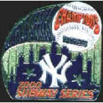 NEW YORK YANKEES 2000 WS SUBWAY CHAMP PIN