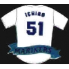 SEATTLE MARINERS ICHIRO SUZUKI JERSEY PIN