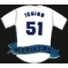 SEATTLE MARINERS ICHIRO SUZUKI JERSEY PIN