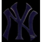 NEW YORK YANKEES BLUE LOGO PIN