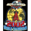 ANAHEIM ANGELS WORLD SERIES 2002 CHAMP GLOBE