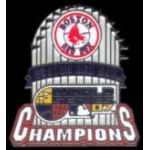 BOSTON RED SOX TROPHY 2007 WORLD SERIES CHAMPION PIN