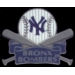 NEW YORK YANKEES BRONX BOMBERS CROSSED BATS PIN