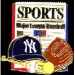 NEW YORK YANKEES SPORTS HEADLINE PIN