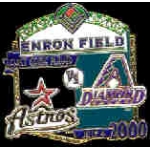 ARIZONA DIAMONDBACKS INAGURAL ENRON FIELD GAME PIN