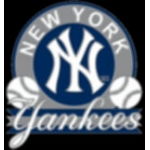 NEW YORK YANKEES LOGO WITH BALLS PIN