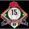 ANAHEIM ANGELS TIM SALMON NUMBER PIN