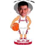 HOUSTON ROCKETS YAO MING BOBBLE HEAD PIN