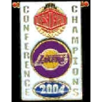 LOS ANGELES LAKERS 2004 WESTERN CONF CHAMPS PIN