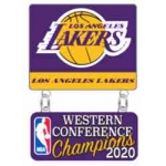 Los Angeles Lakers Pins 2020 Western Conference Champions Dangler Pin