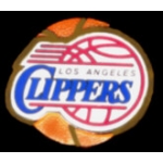 LOS ANGELES CLIPPERS 3D BASKETBALL PIN