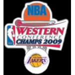 LOS ANGELES LAKERS 2009 WESTERN CONFERENCE CHAMP PIN