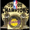 LOS ANGELES LAKERS 2002 CHAMPIONS PIN