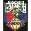 LOS ANGELES LAKERS 15 TIME CHAMP LARGE COMMERATIVE PIN