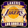 LOS ANGELES LAKERS BANNER PIN