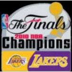 LOS ANGELES LAKERS 2010 CHAMPIONS NBA PIN