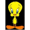 TWEETY BIRD FREEFORM PIN