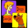 SCOOBY DOO and SHAGGY SQUARE PIN