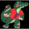 U FLORIDA GATORS PIN ALBERT GATOR MASCOT UNIVERSITY OF FLORIDA PINS