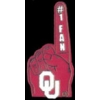 U OKLAHOMA SOONERS FAN PIN