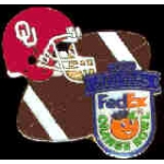 U OKLAHOMA SOONERS ORANGE BOWL 2005 PIN