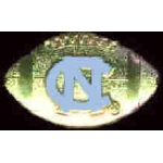 U NORTH CAROLINA TAR HEELS FOOTBALL PIN