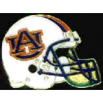 University Of Auburn Pin U Auburn Tigers Football Helmet NCAA Pin