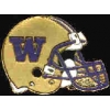 U WASHINGTON HUSKIES FOOTBALL HELMET PIN