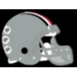 U OHIO STATE BUCKEYES FOOTBALL HELMET PIN