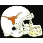 U TEXAS LONGHORNS FOOTBALL HELMET PIN