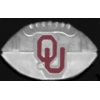 U OKLAHOMA SOONERS PIN FOOTBALL PIN UNIVERSITY OF OKLAHOMA PIN