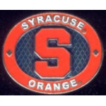 U SYRACUSE ORANGE PIN WINNING OVAL SYRACUSE UNIVERSITY PIN