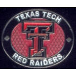 U TEXAS TECH RED RAIDERS PIN WINNING OVAL TEXAS TECH UNIVERSITY PIN