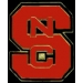 U NORTH CAROLINA STATE WOLFPACK LOGO PIN