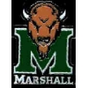 U MARSHALL THUNDERING HERD PRIMARY LOGO PIN