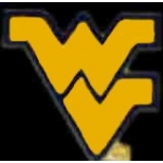 U WEST VIRGINIA MOUNTAINEERS PRIMARY LOGO PIN