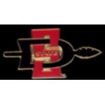 U SAN DIEGO STATE AZTECS LOGO PIN