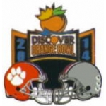 ORANGE BOWL 2014 CLEMSON VS OHIO STATE MATCHUP PIN