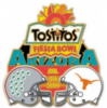 FIESTA BOWL 2009 U TEXAS LONGHORNS VS OHIO STATE BUCKEYES PIN