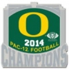 U OREGON DUCKS PIN 2014 PAC 12 CHAMPION UNIVERSITY OF OREGON PIN U OREGON