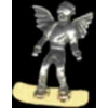 GUARDIAN ANGEL SNOWBOARDER PIN