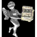 GUARDIAN ANGEL SLOT MACHINES PIN