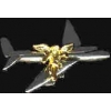 AIRPLANE GUARDIAN ANGEL PIN DX