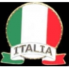 ITALY FLAG EMBLEM PIN