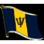 BARBADOS PIN COUNTRY FLAG PIN