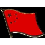 CHINA PIN COUNTRY FLAG PIN