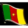 CAMEROON PIN COUNTRY FLAG PIN