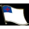 CHRISTIAN FLAG PIN